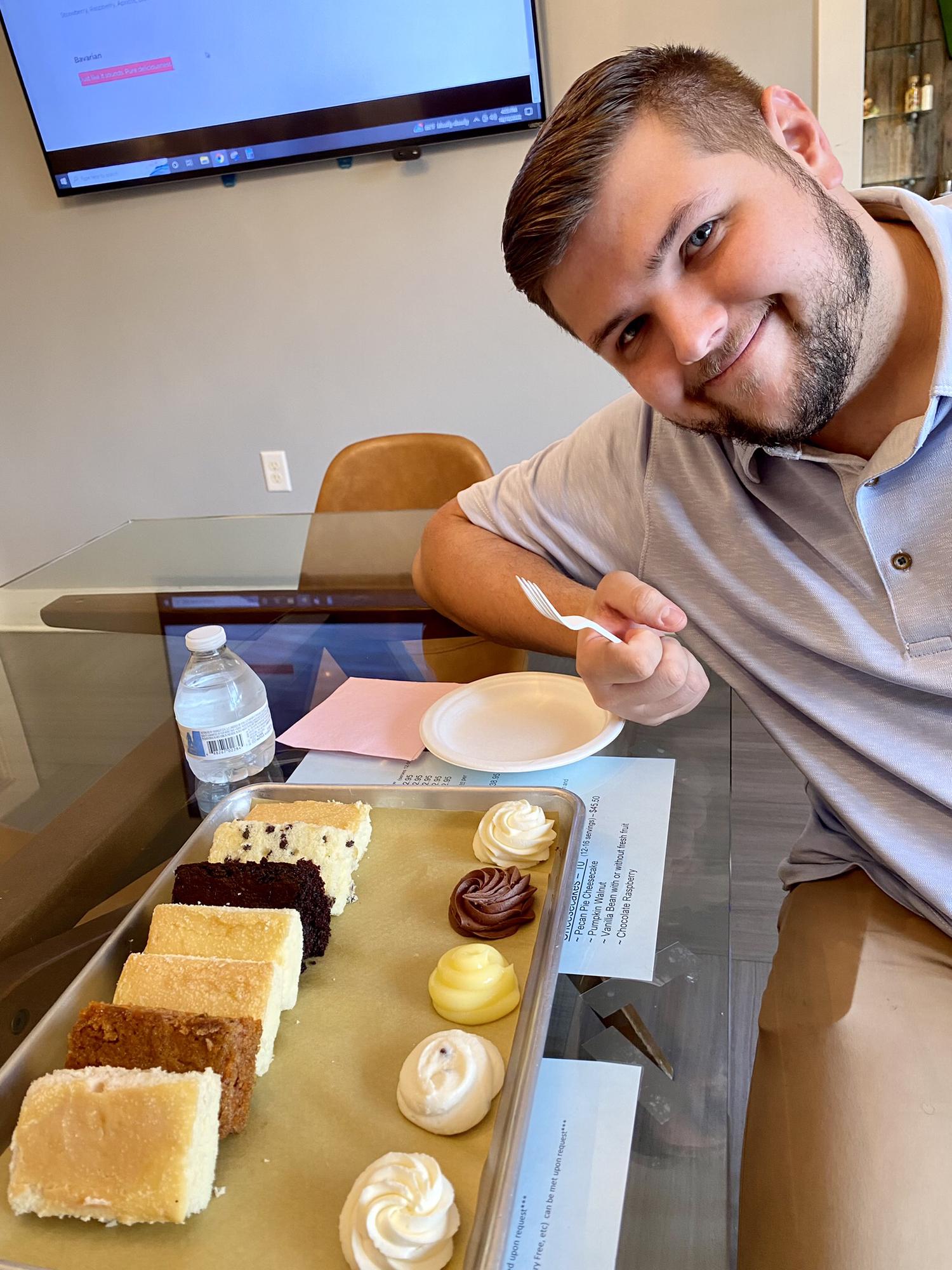 Cake tasting!