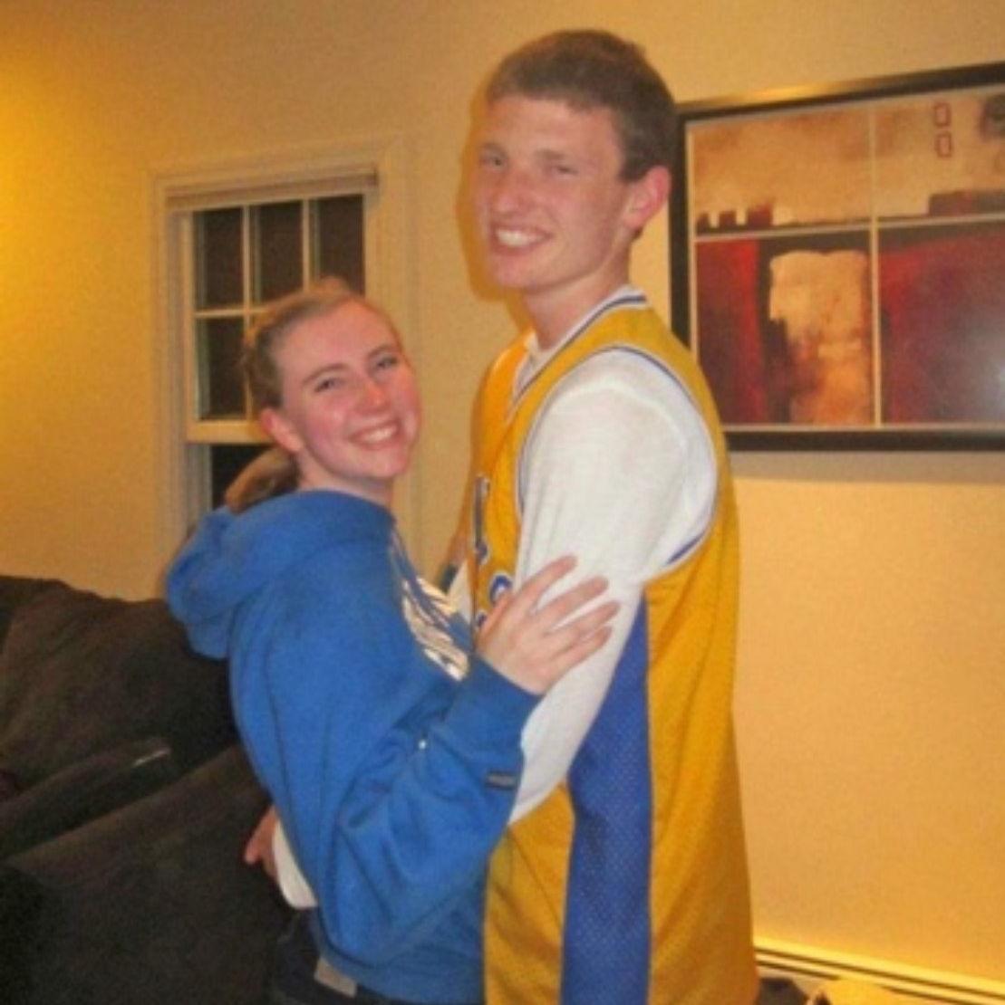 Our love began to grow before going off to college in the fall of 2012