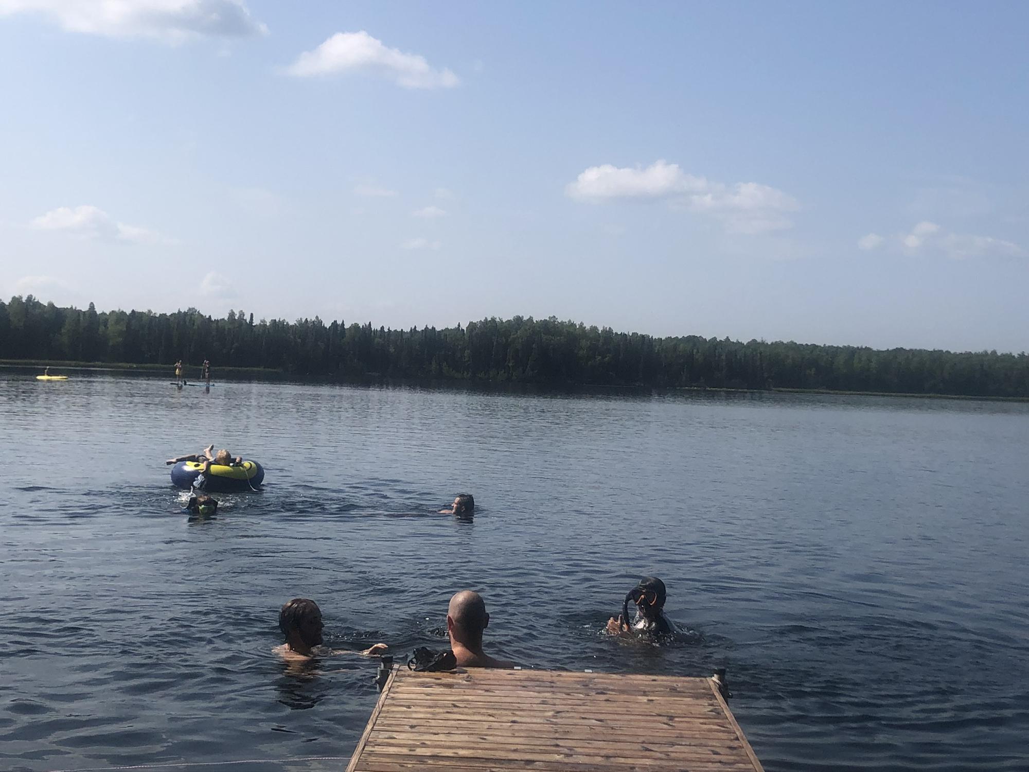 At Mike and Mary’s lake cabin- circa 2019?