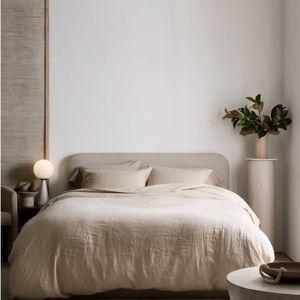 Linen Duvet Cover | Quince Color - Toffee