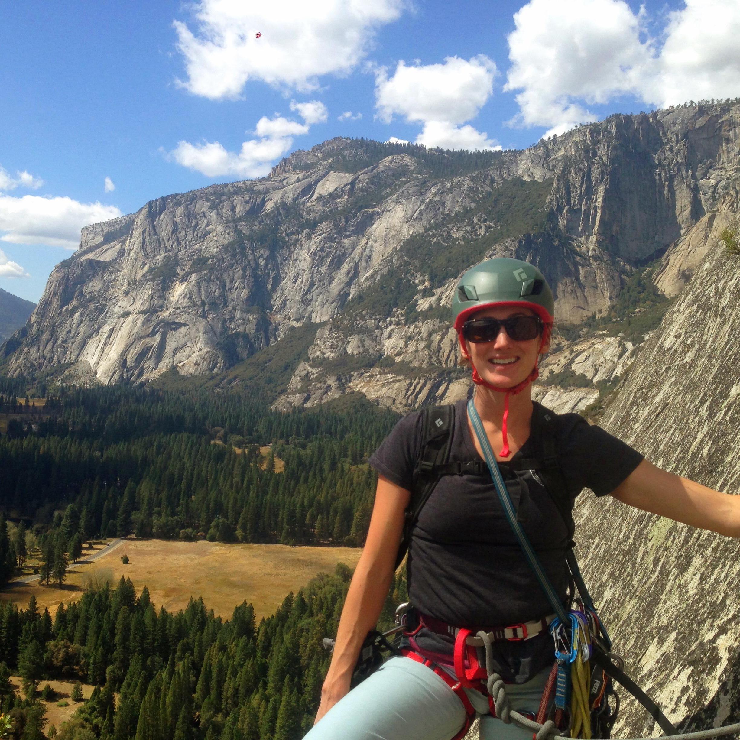 Caleb taking me to one of his favorite places, Yosemite, CA