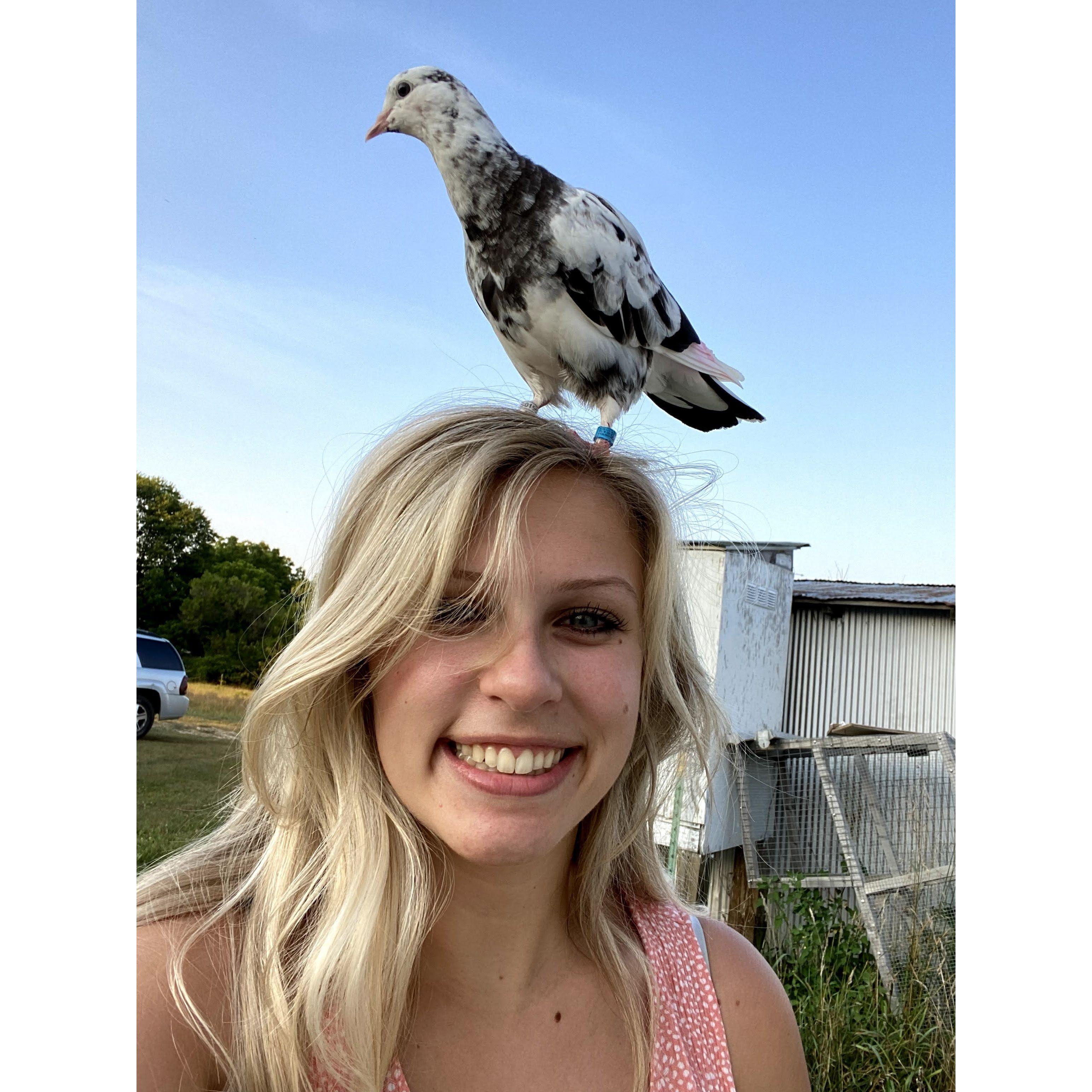 I made a new friend this day