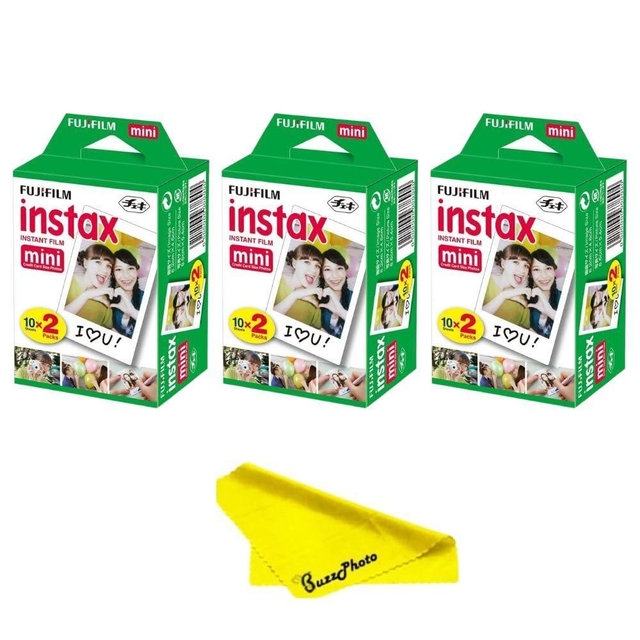 Fujifilm Instax Mini Instant Film (60 Sheets)