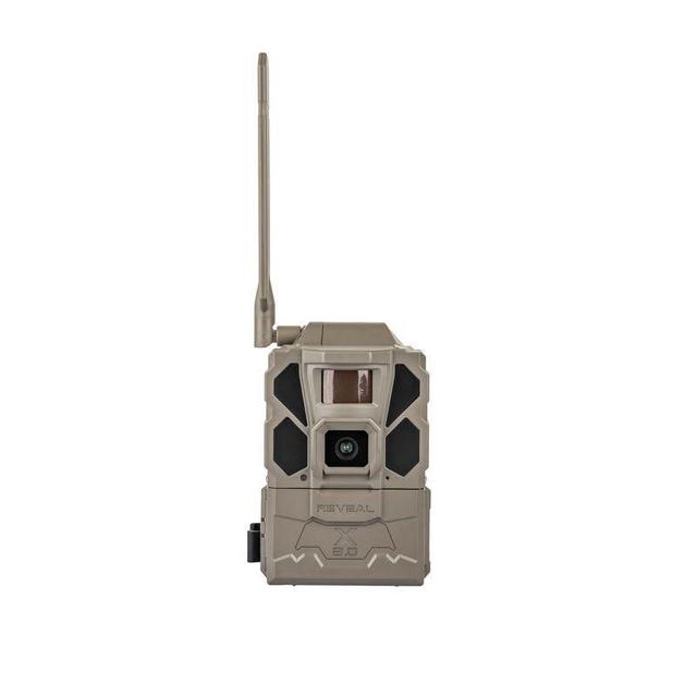 TACTACAM Reveal X Gen 3.0 LTE Cellular Trail Camera AT&T and Verizon,1080p FHD video, Low glow IR LED Flash, No SD Card Required (RV-TC-XGEN3) for Hunting, Security, Surveillance