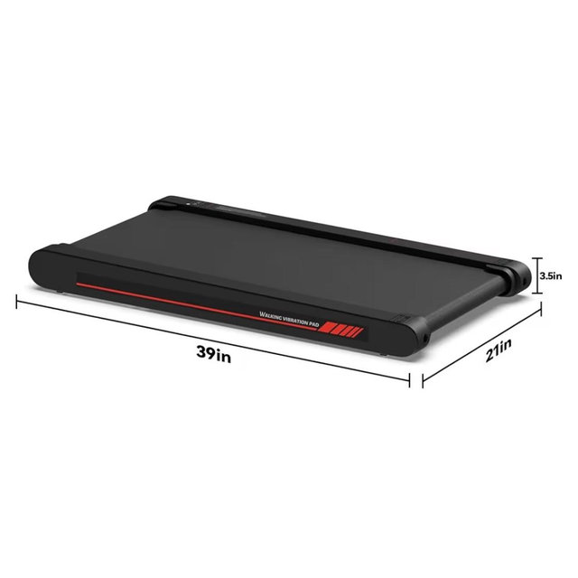 Sperax Walking Treadmill Pad with APP, 3 in 1 Under Desk Treadmill, 400W Low Noise Walking Vibration Pad with Remote Control,Portable Treadmills for Home Office