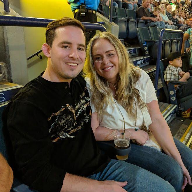 At the rodeo!