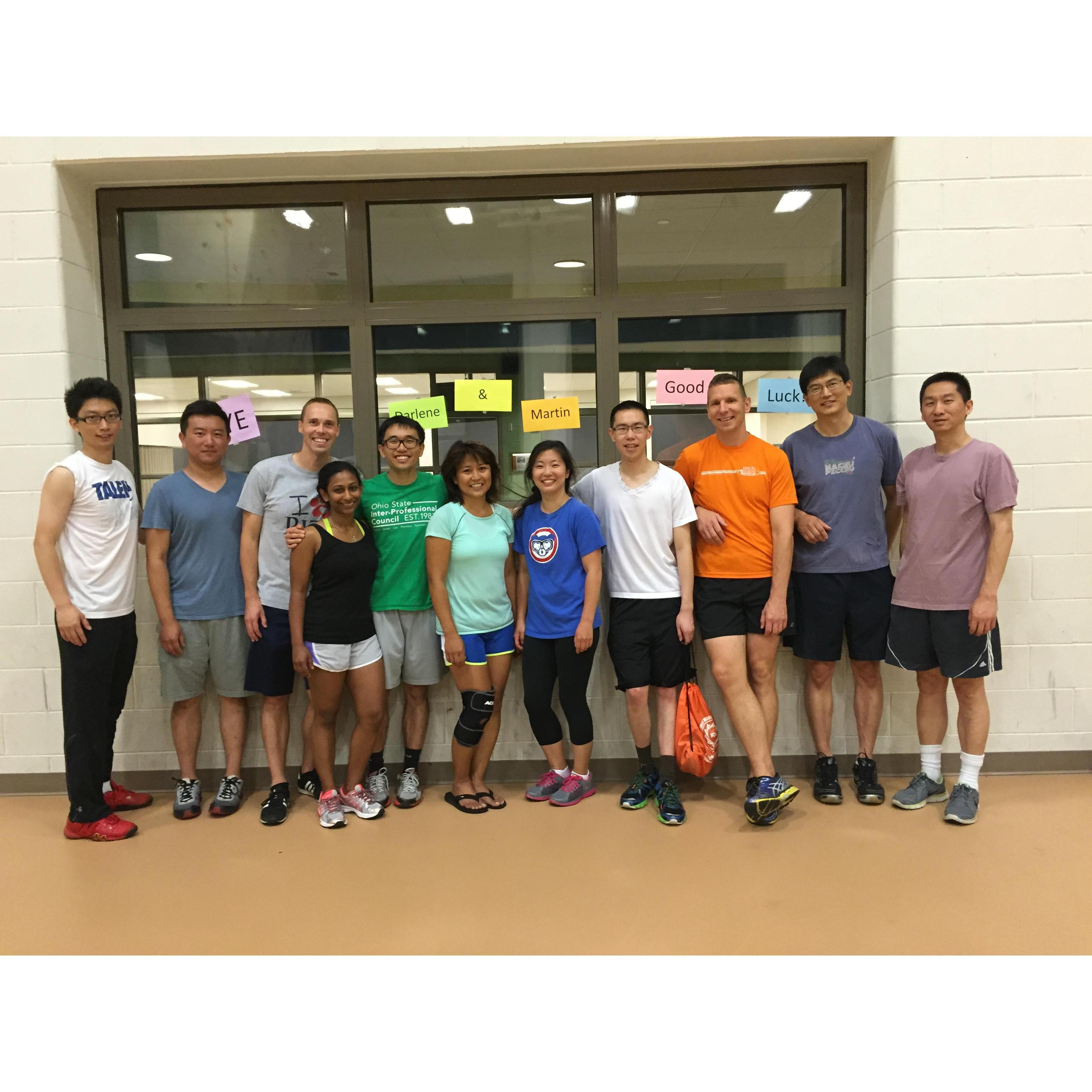 Our last night of FDA volleyball!