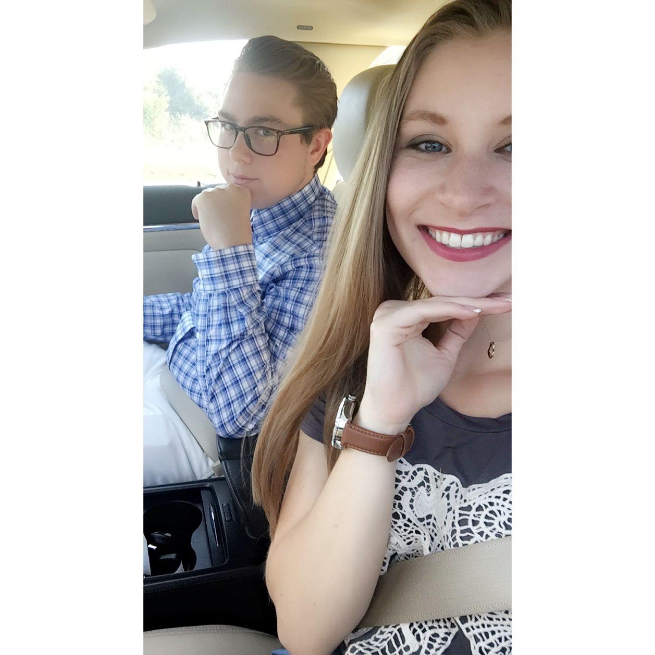 Our first date, Milwaukee 2016