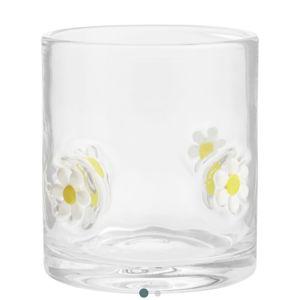 Charm Inlay Double Old Fashioned Glass - World Market