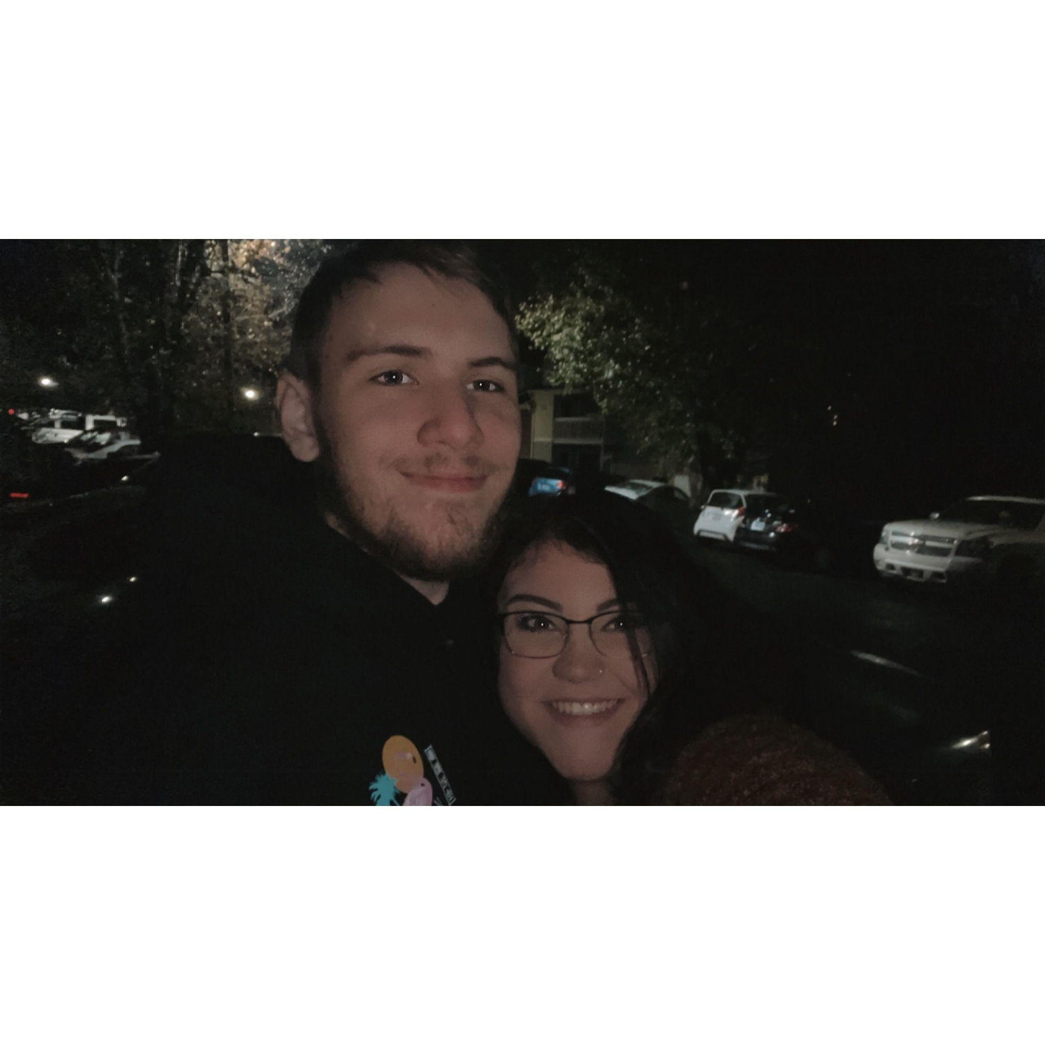 Our very first photo together!