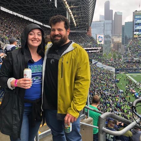 That time Michelle forced Paul to go to a Seahawks game