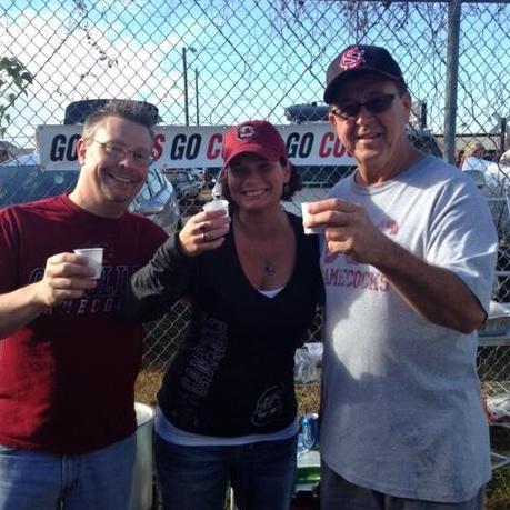 Tailgating at the Carolina Gamecocks game