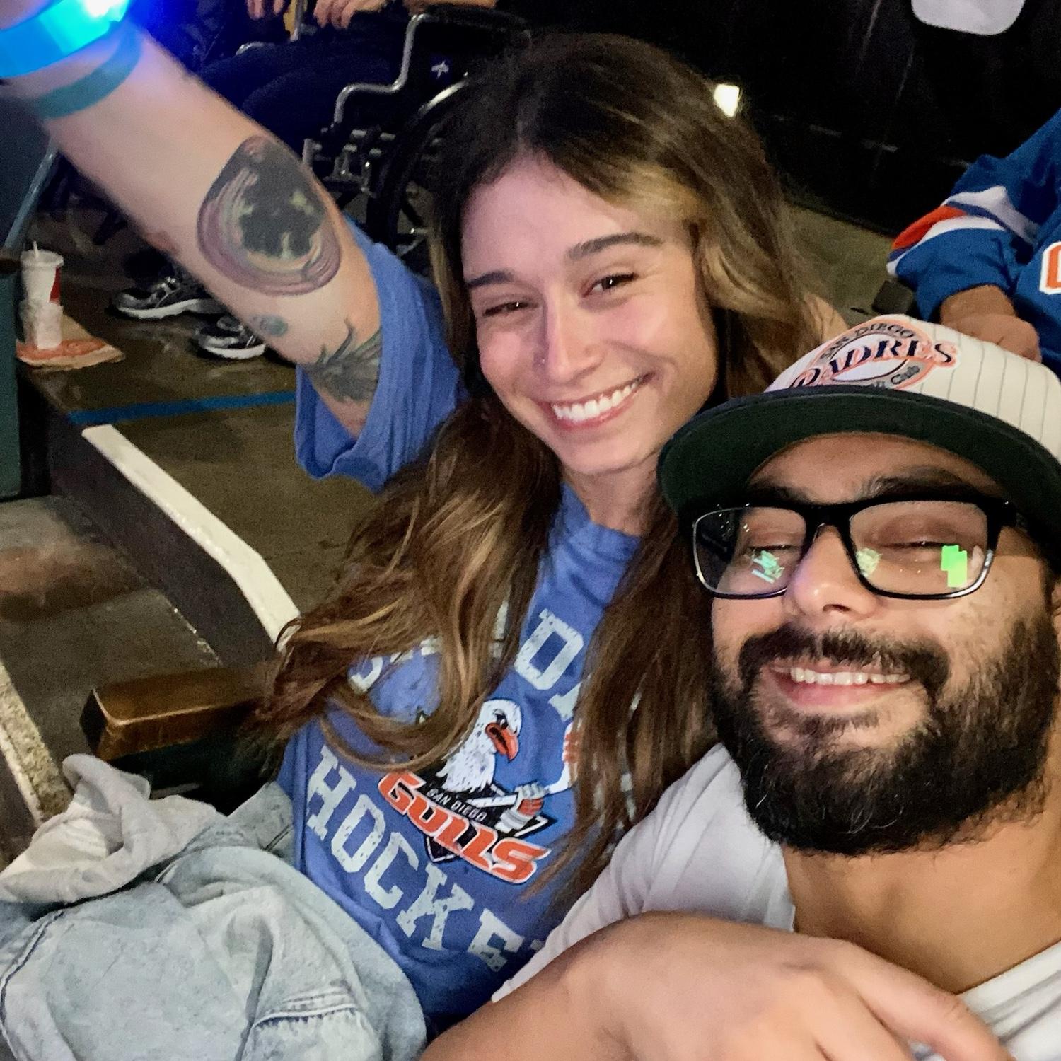 First Gulls game together