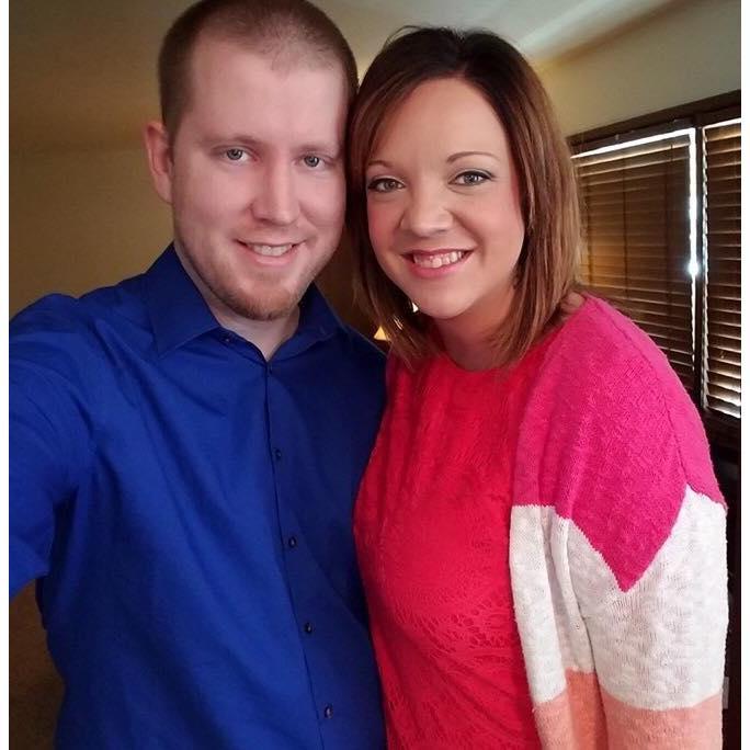 One of our first photos together--Easter 2016