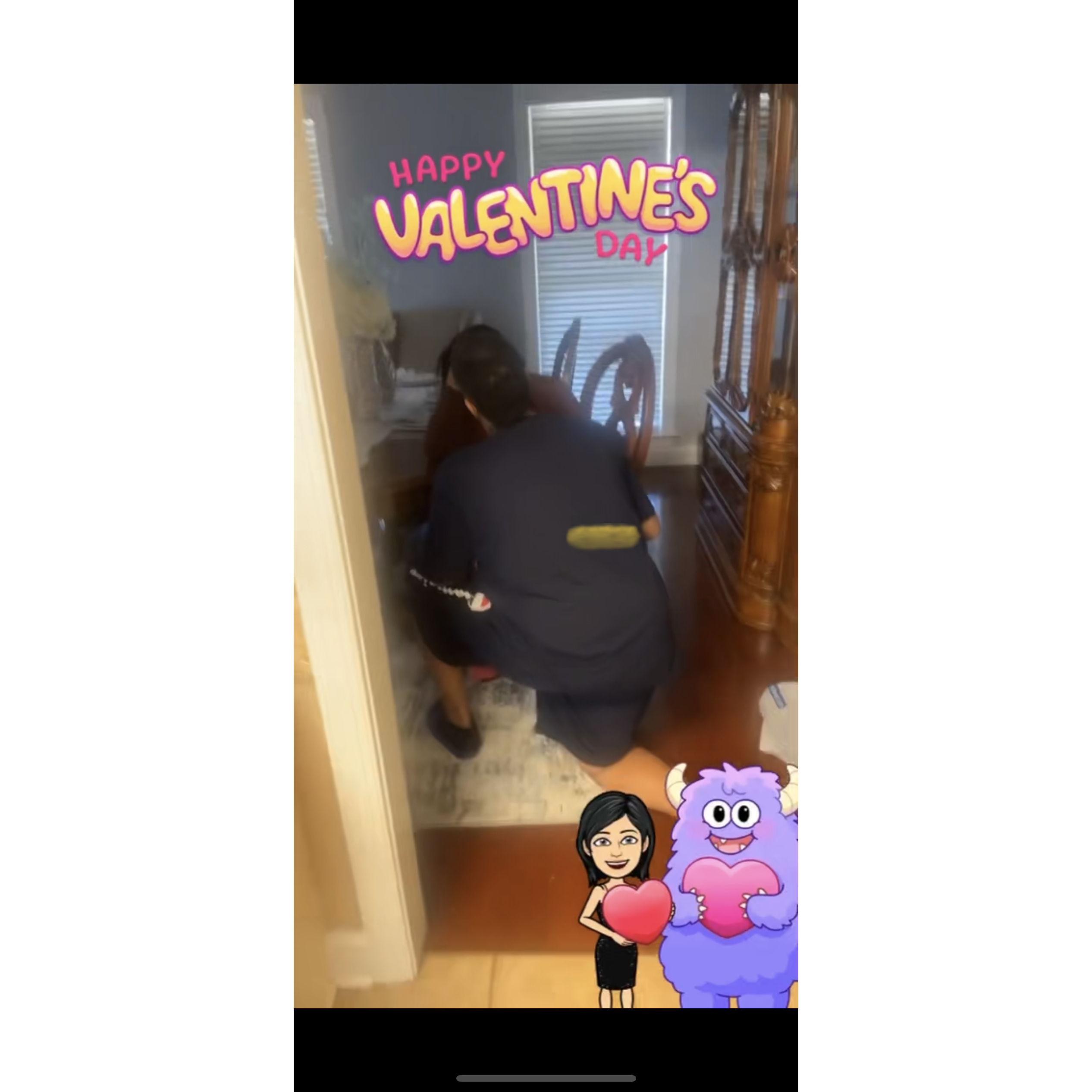 I was so surprised! He got down on bended knee and proposed to me with tears in his eyes. Ohh what a Happy Day!