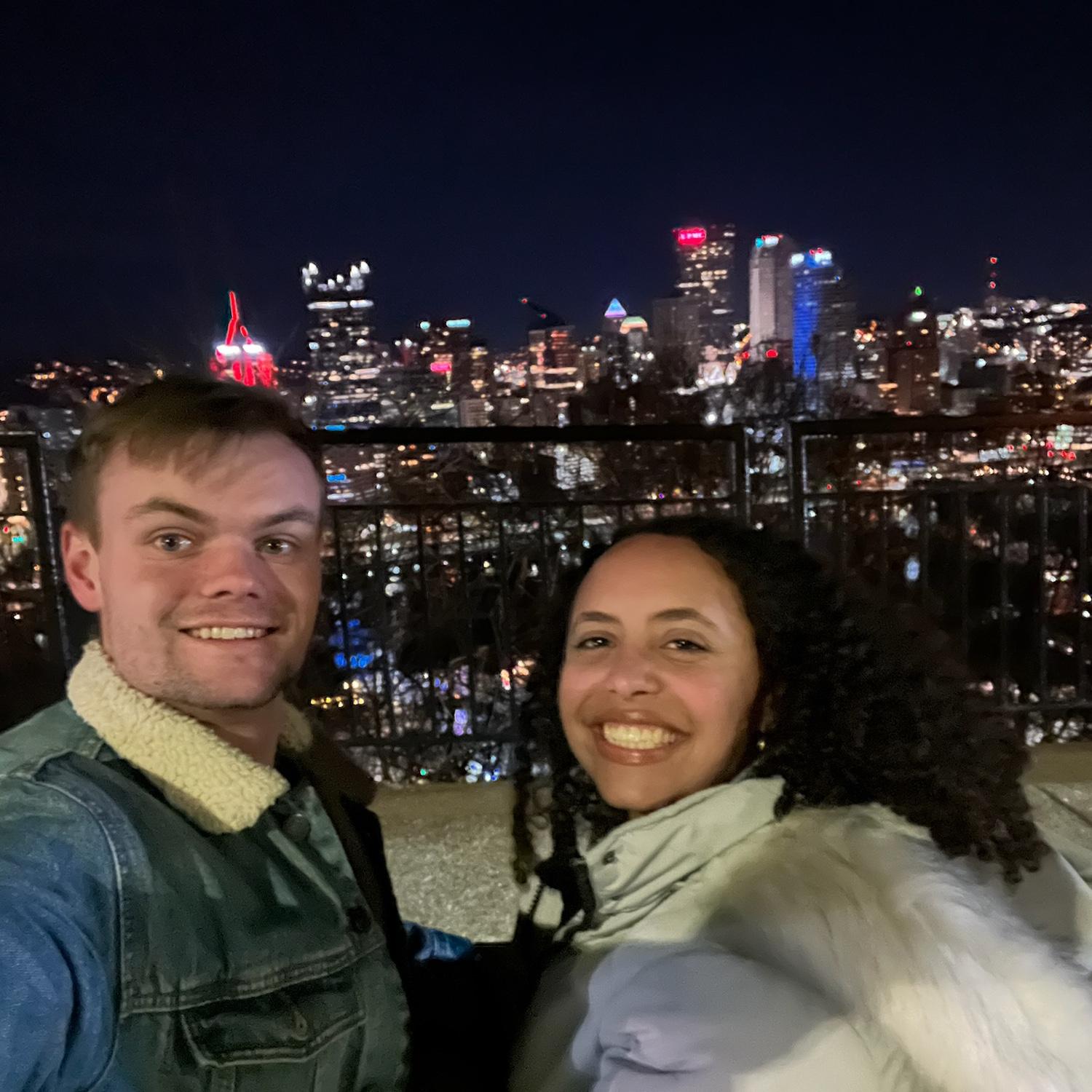 Where we prayed in Pittsburgh, asking God to make it clear who should move