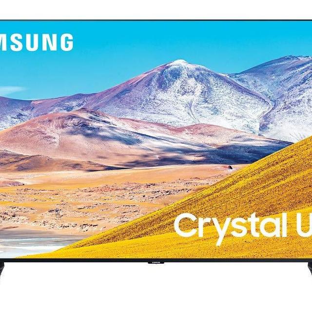 SAMSUNG 43-inch Class Crystal UHD TU-8000 Series - 4K UHD HDR Smart TV with Alexa Built-in (UN43TU8000FXZA, 2020 Model)