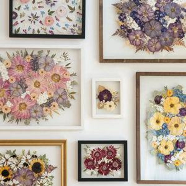 Pressed Floral Frame