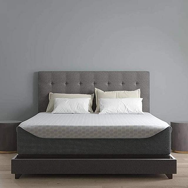 Ashley Furniture Signature Design - 14 Inch Chime Elite Mattress - Bed in a Box - King Size - White