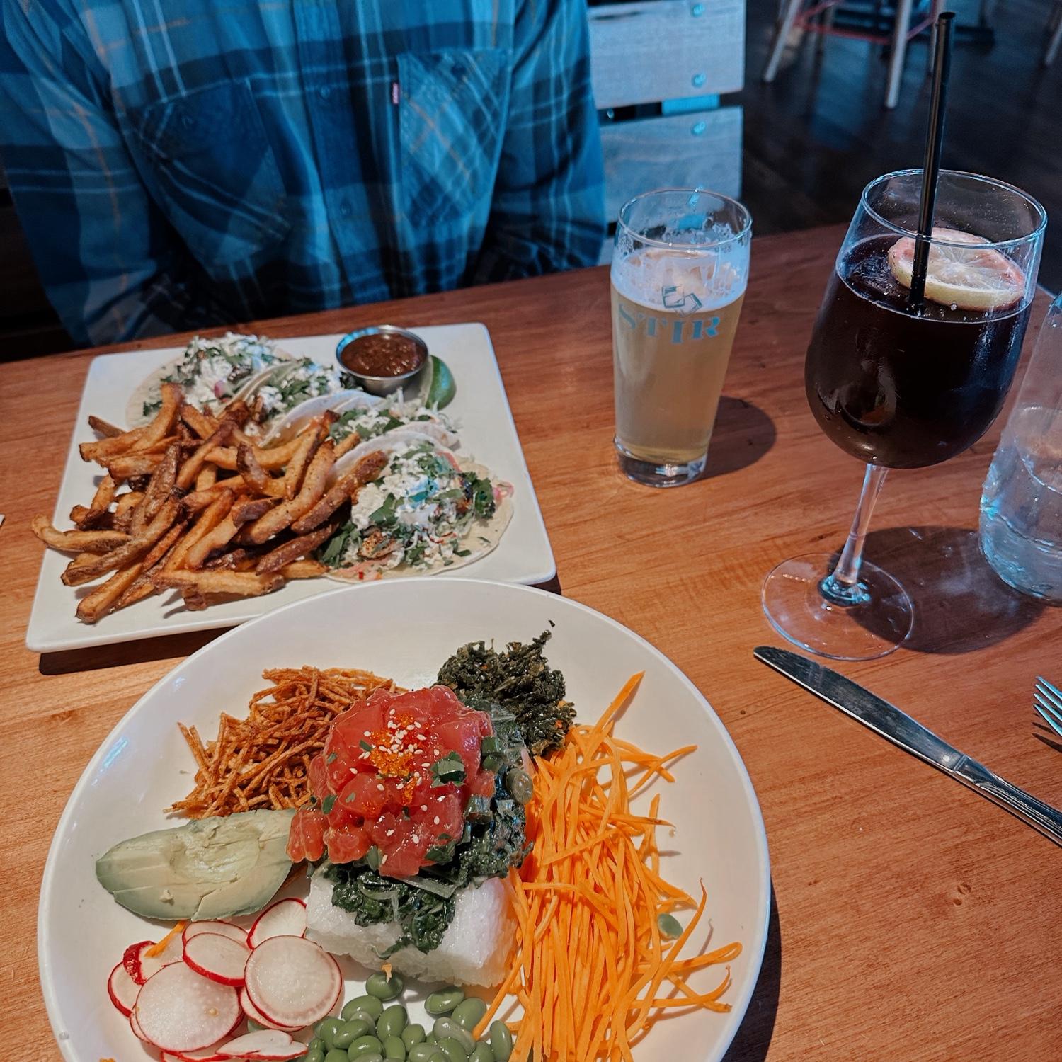 Post-engagement lunch 😋