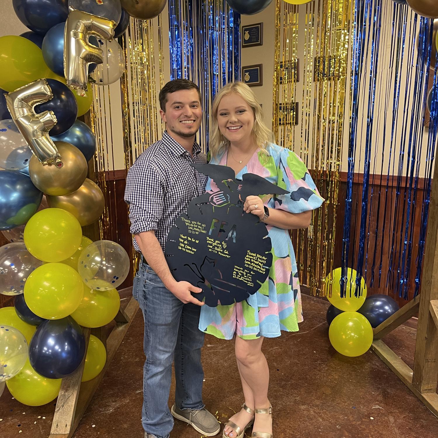 A supportive Ag Advisor fiance!
