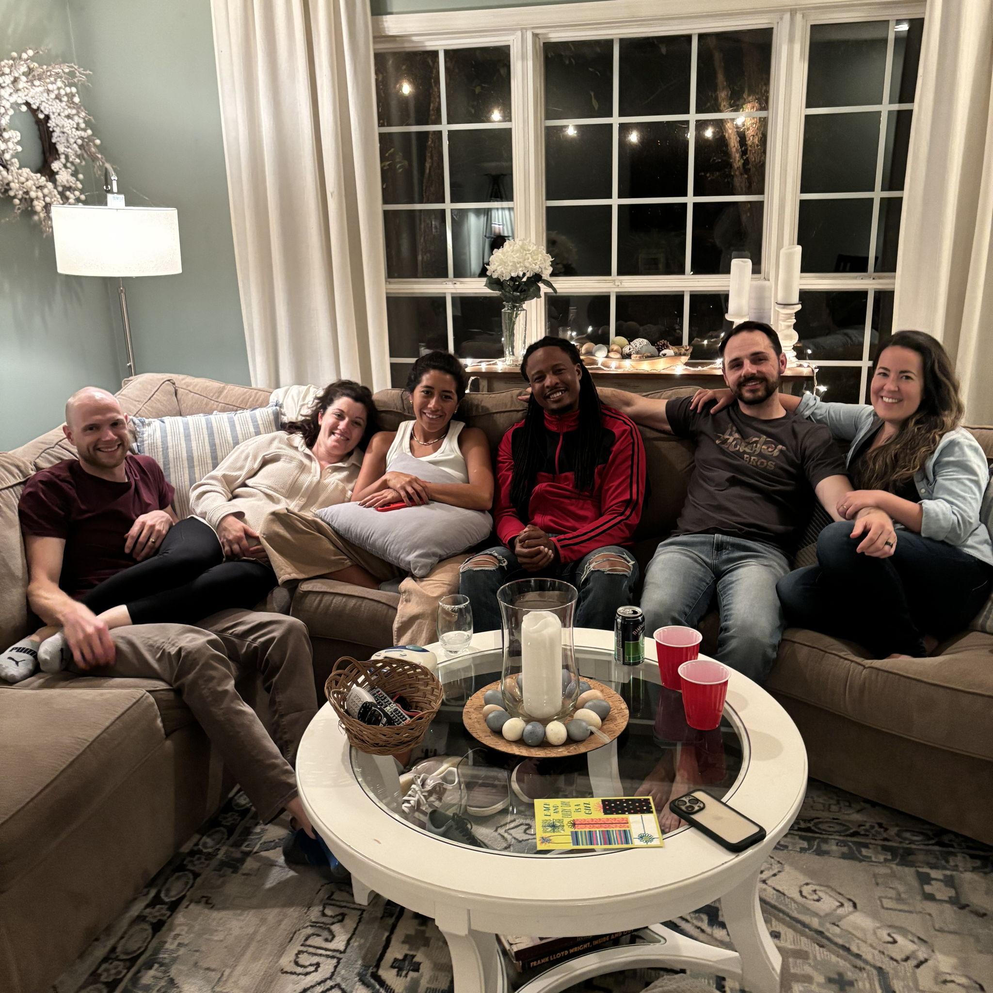 Surprise visit for Adam and Joe's birthday!