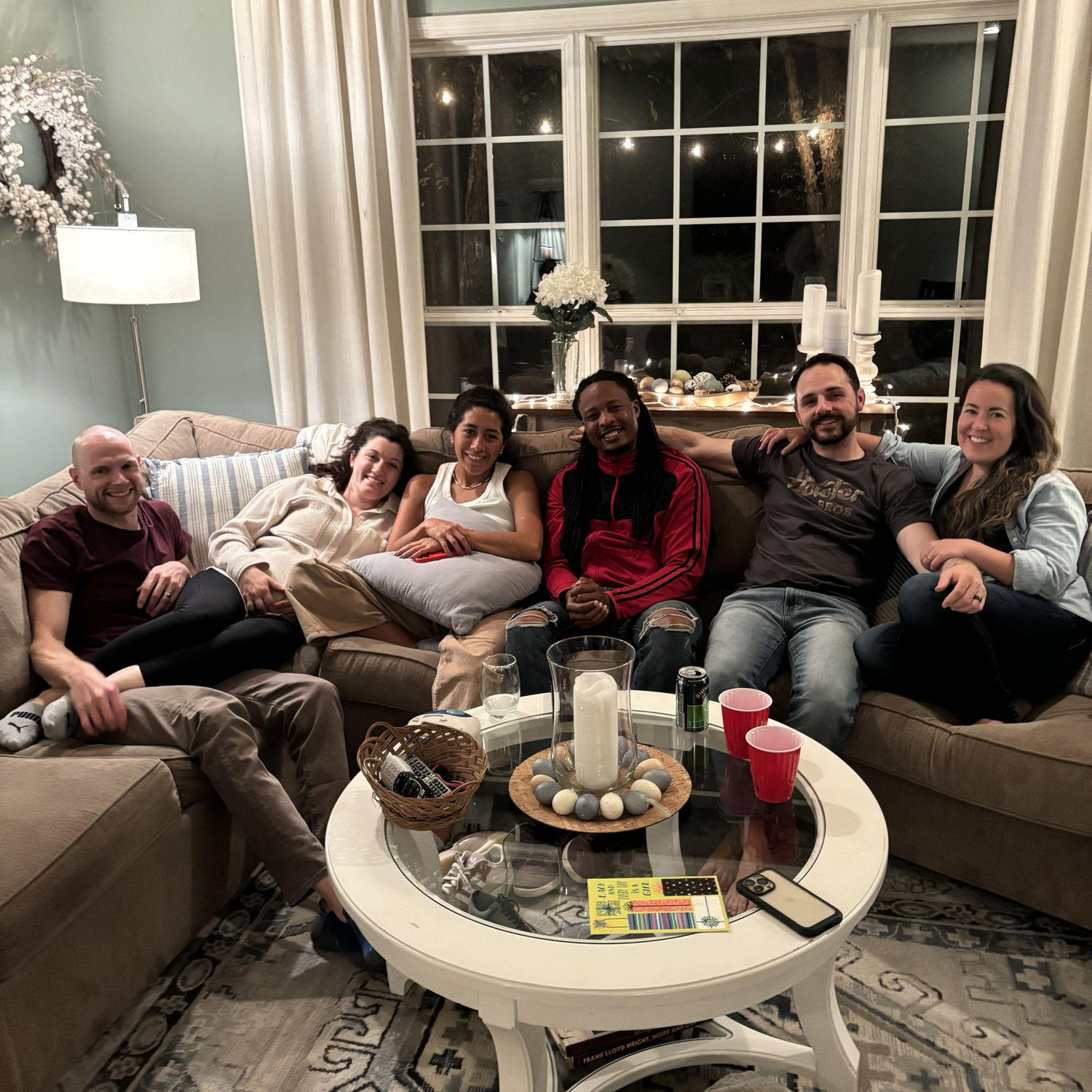 Surprise visit for Adam and Joe's birthday!