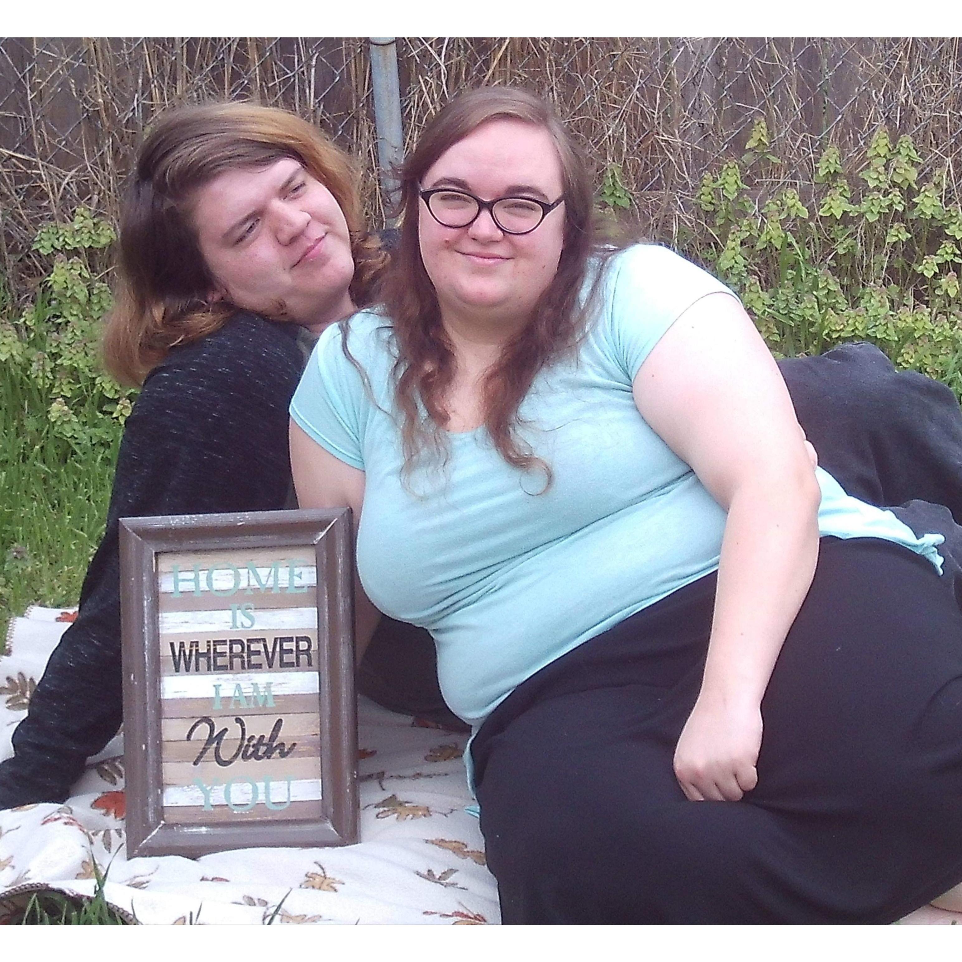 Our lovely engagement photos courtesy of Katy Menaker or the brides mother.