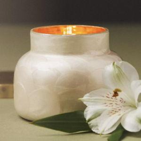 Capri Blue Volcano Capiz Jar Candle​- Size Medium