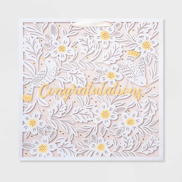 Large Square "Congratulations" Gift Bag - Spritz™