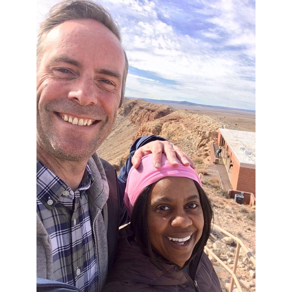 Visiting Meteor Crater in Winslow, AZ 2019