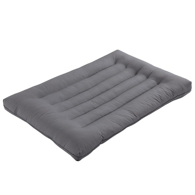 HOMBYS Ultra Thin Flat Pillow for Sleeping, Thin Pillow for Back Sleeper, Supportive Stomach Sleeping Pillow, Slim Bed Pillow, Machine Washable-Standard Size 18x26, Grey