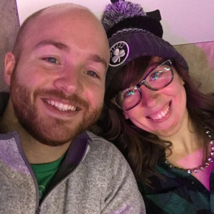 February 2018: First Valentine's Day that started the best tradition - Shake Shack (C's game was a huge bonus)