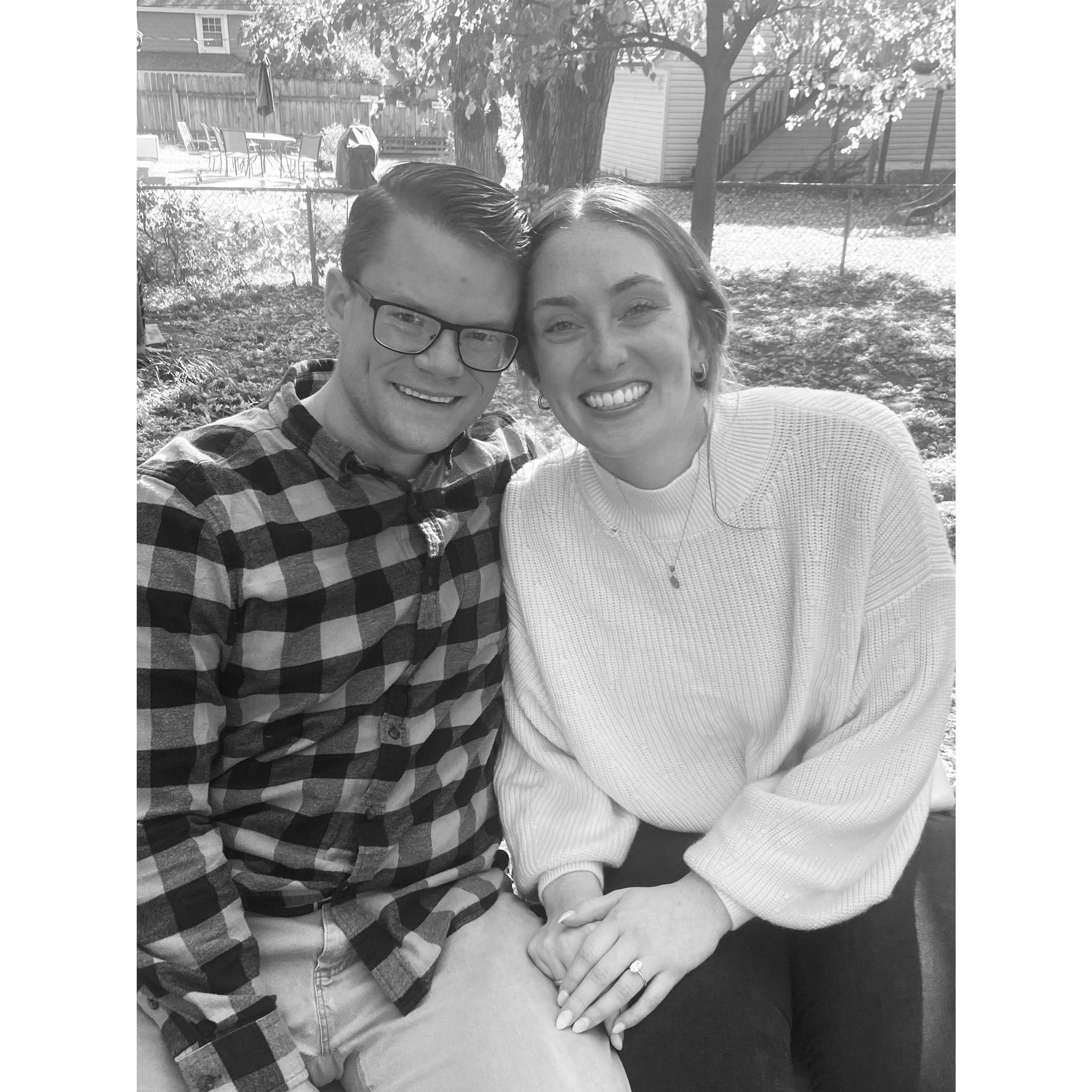 Our engagement party <3