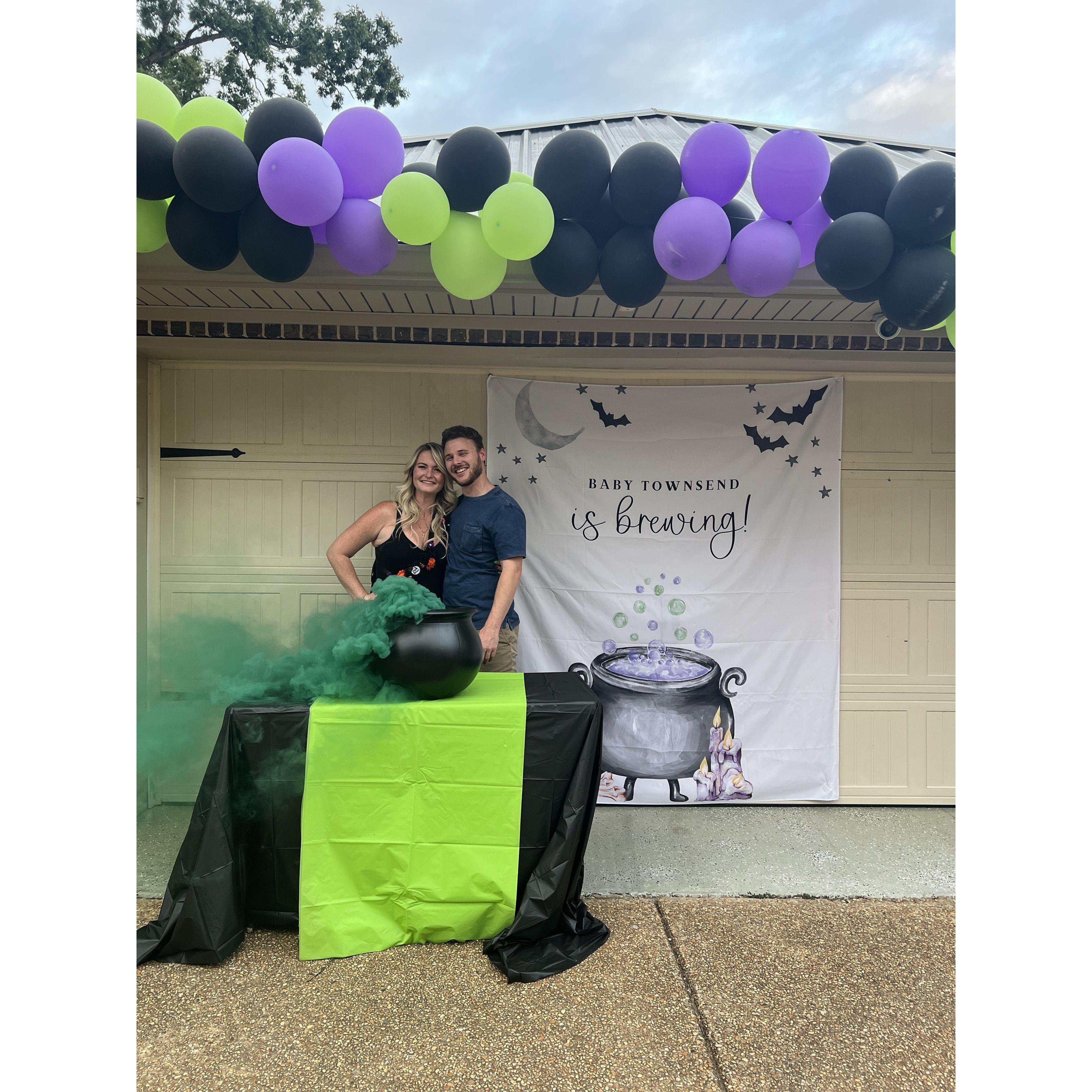 Our Gender Reveal for Reece!