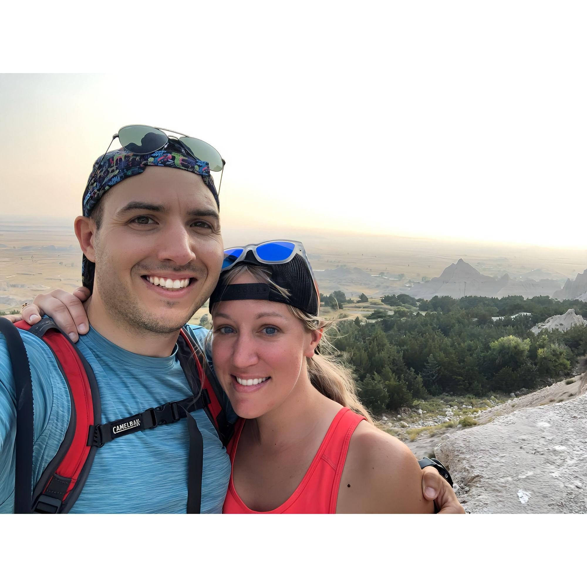 The Badlands of South Dakota