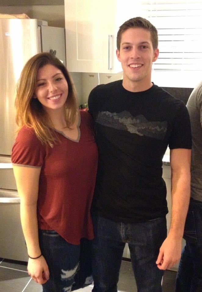 Our first picture together. November 2016
