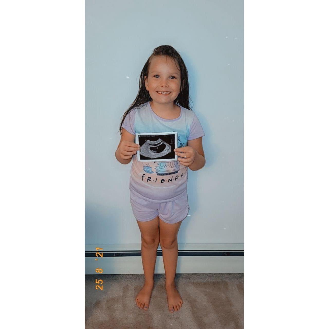 We shared our exciting news.