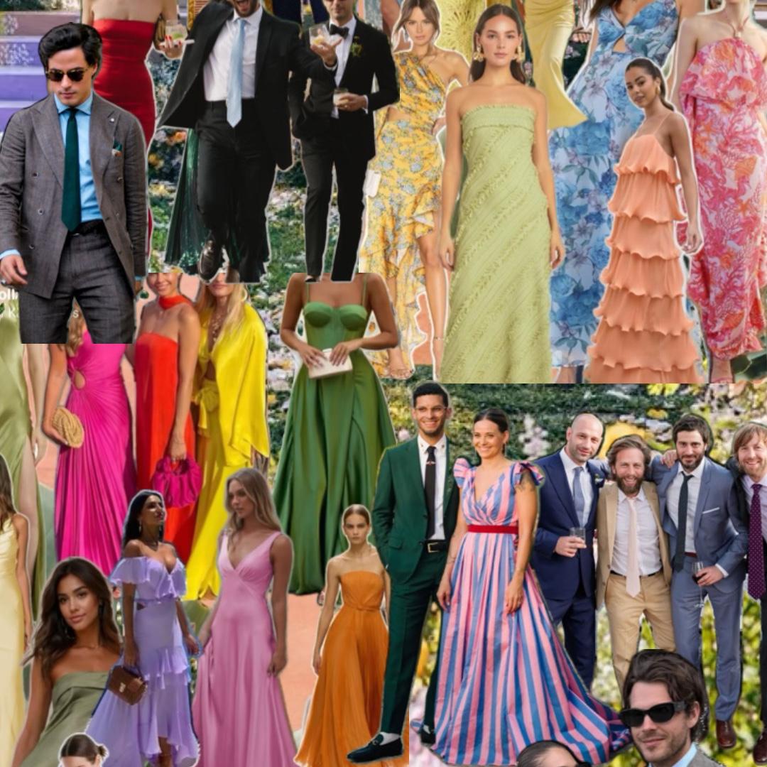 Wedding guest outfit inspiration.