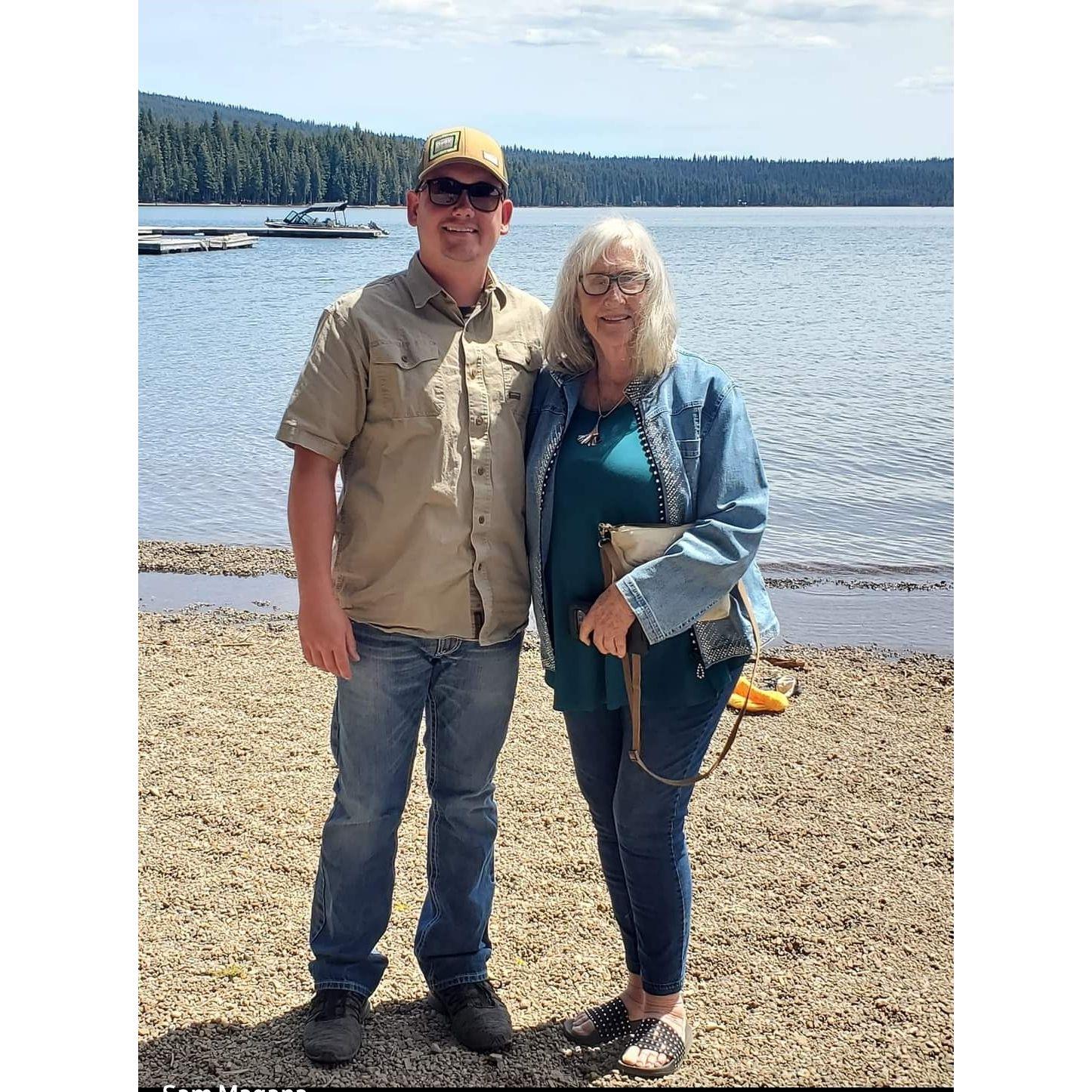 Grandma's birthday at Lake of The Woods!