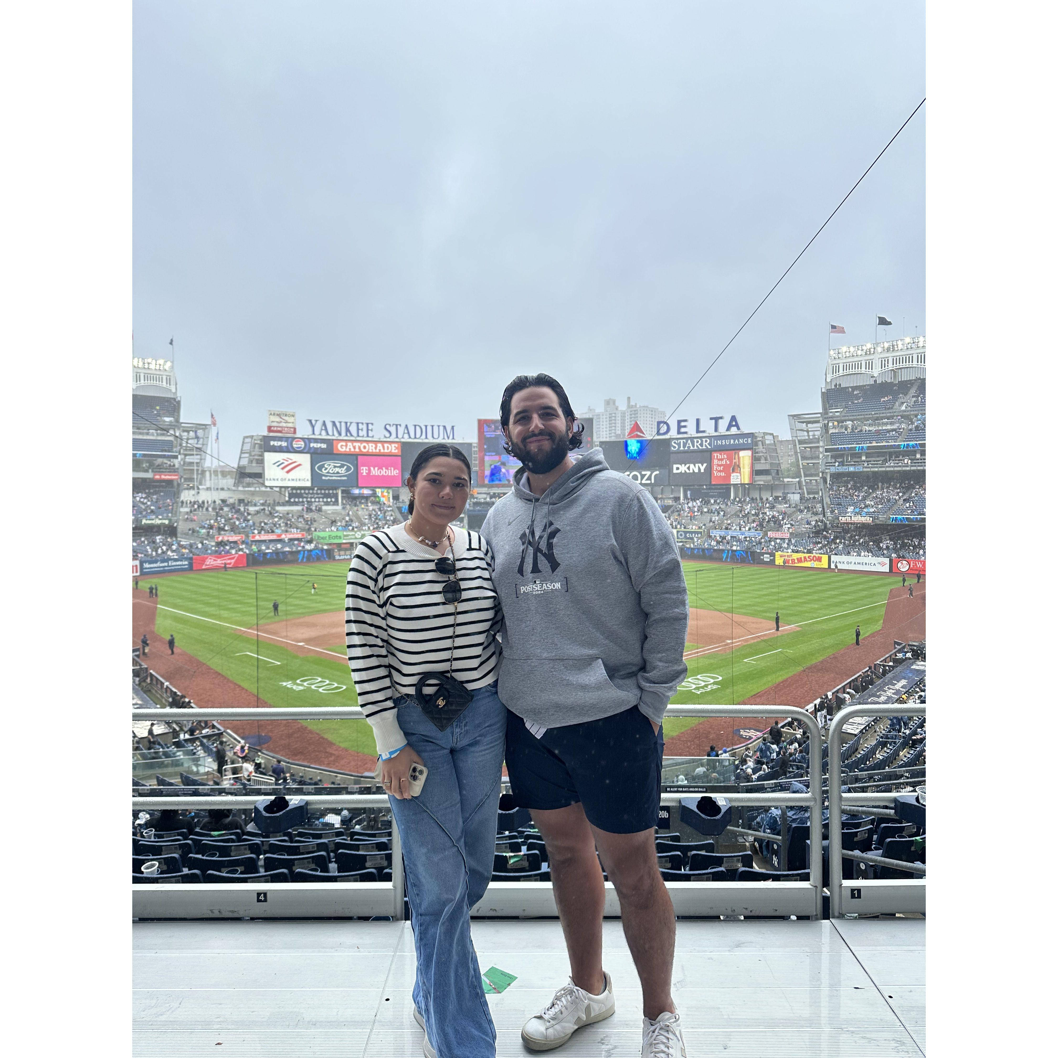 Bailey's Peak: A birthday spent at Yankees Stadium (they lost but we won)!