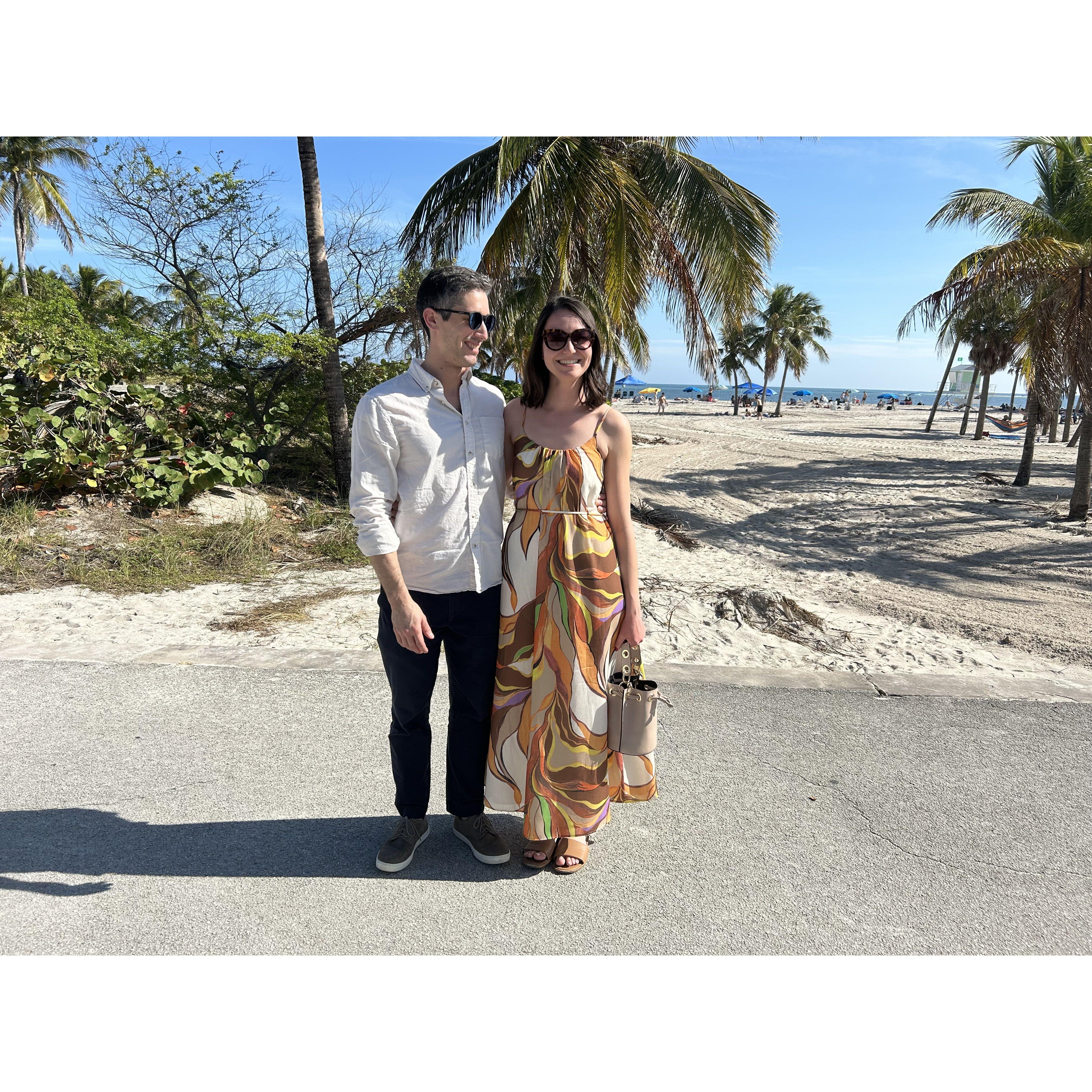 Getting the last bits of sun in Miami, Florida before heading back to a Wisconsin winter - January 2025