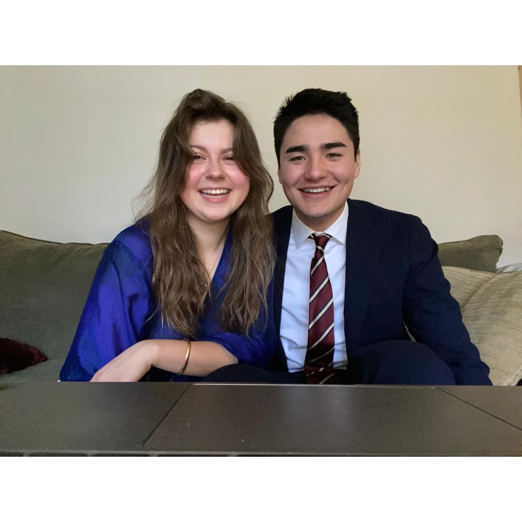Sister Laura and the lovely Andrew in BC.