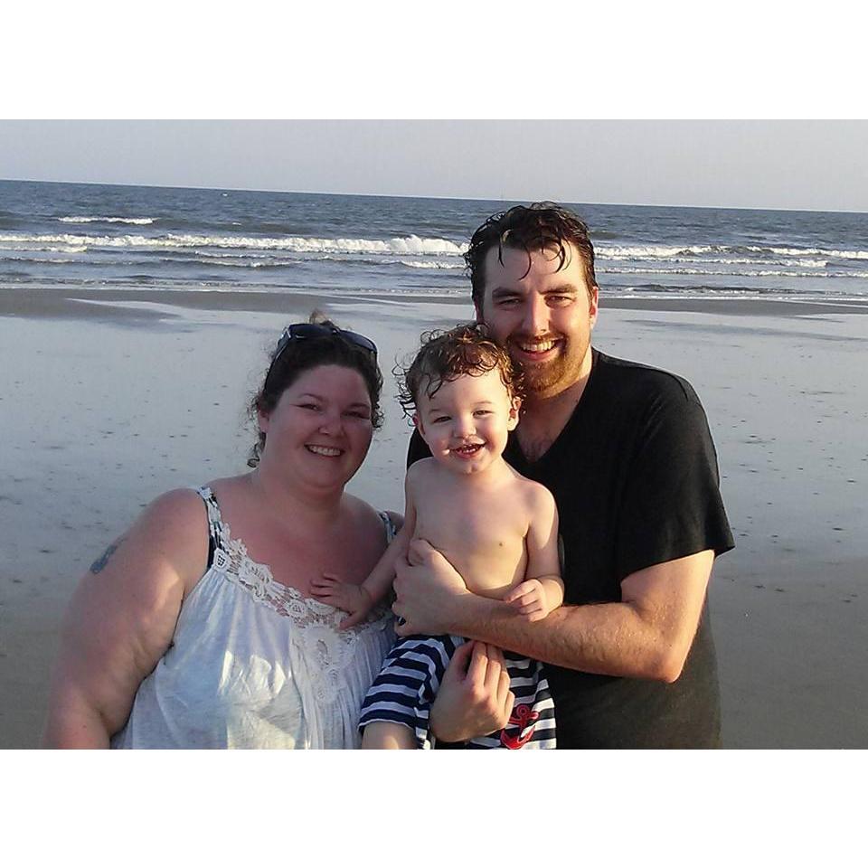 A great family trip to Kiawah Island and Grayson's first time seeing the ocean!  He's been hooked ever since.