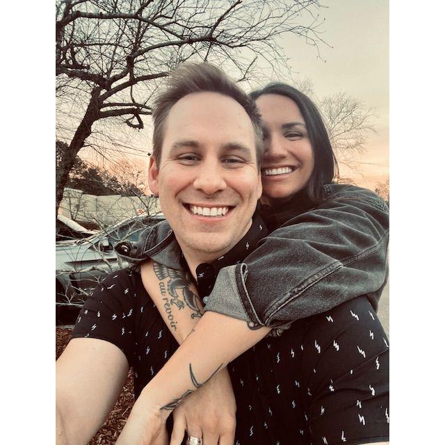 Our first pic together! (Southern Pines, NC - March 2022)