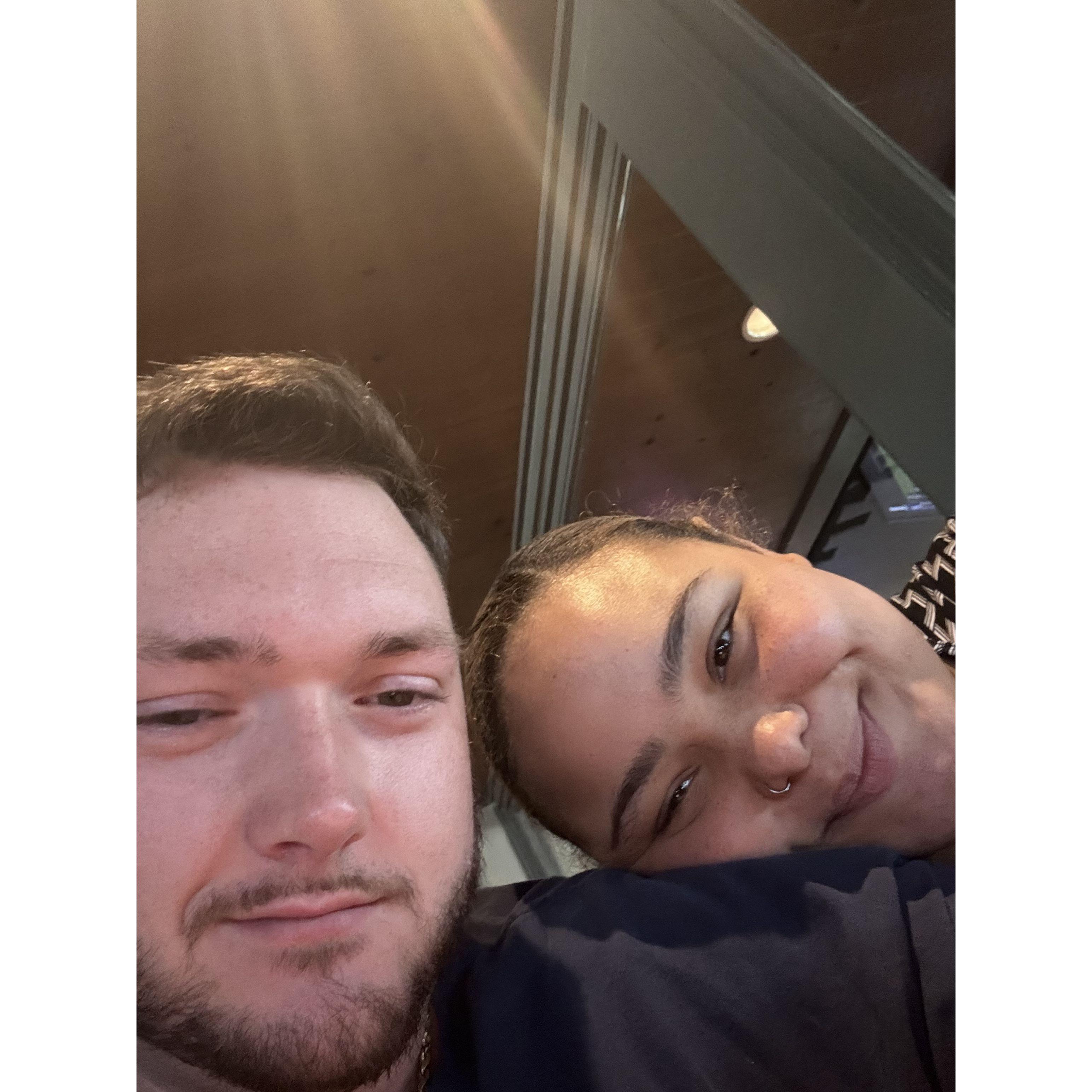 This is one of the couple dates over the summer where we had to be super intentional because Jadin worked in Columbia everyday and Melvin worked crazy hours at Food Lion