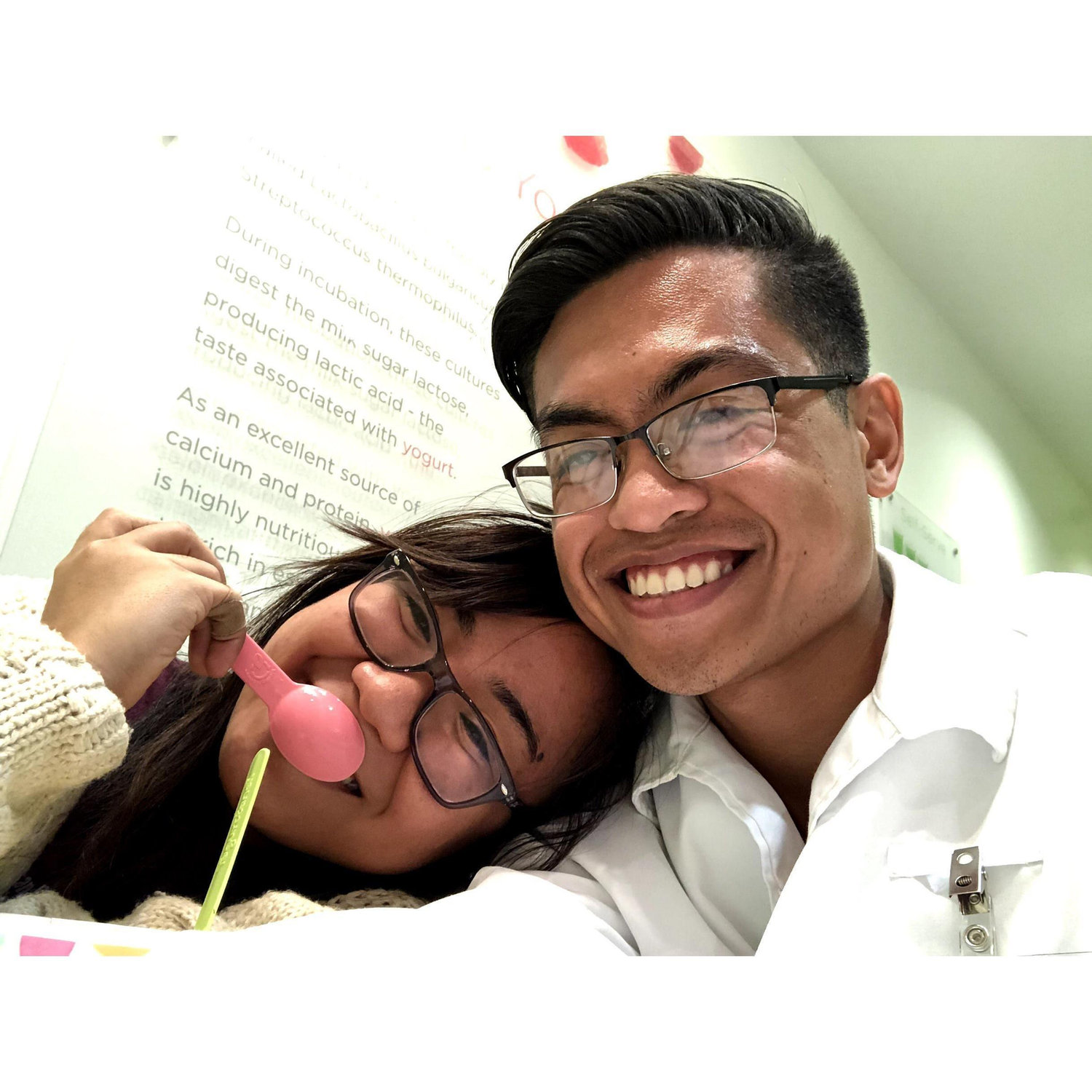 First Valentine's together, February 2019.