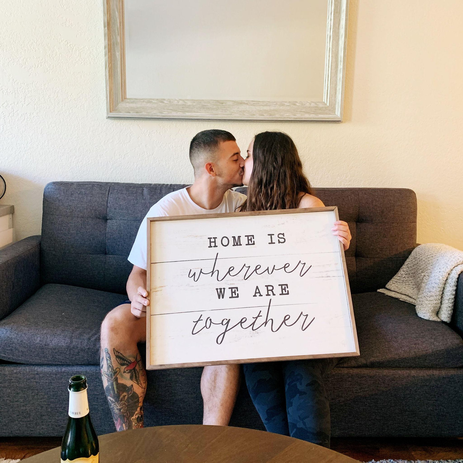 Our first home together in Pacific Grove (2019)