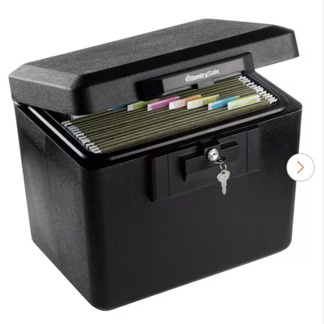 SentrySafe 0.61 cu. ft. Fireproof Safe File Box 1170