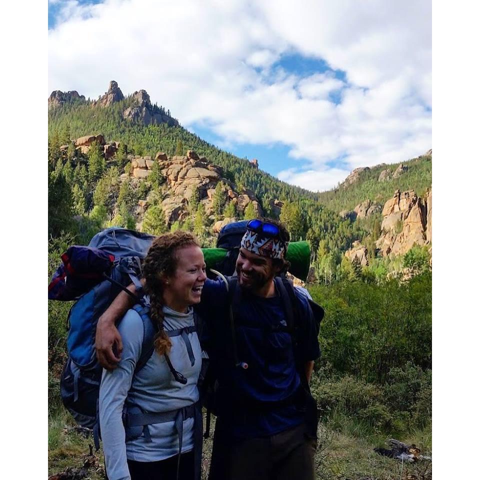 Charlotte's first backpacking trip. Devin told her it was 10 miles round trip, but it ended up being almost 20. Not sure why anyone was laughing in this photo.